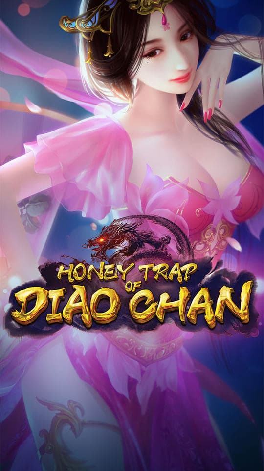 เกมสล็อต Honey Trap of Diao Chan หน้าเกมเพลย์ หน้าปกแนะนำเกมก่อนเข้าเดิมพัน