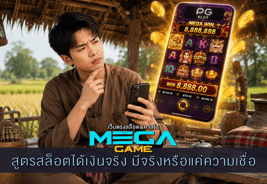 สูตรสล็อตได้เงินจริง มีจริงหรือแค่ความเชื่อ